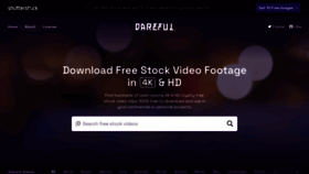 What Dareful.com website looks like in 2024 