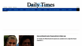 What Dailytimes.com.pk website looks like in 2024 