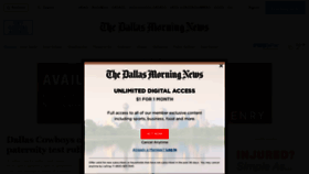 What Dallasnews.com website looks like in 2024 