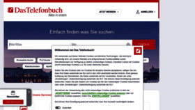 What Dastelefonbuch.de website looked like in 2024 (1 year ago)