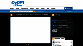 What Dvdfr.com website looks like in 2024 