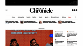 What Deccanchronicle.com website looks like in 2024 