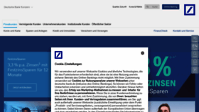 What Deutsche-bank.de website looks like in 2024 