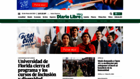 What Diariolibre.com website looks like in 2024 