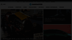 What Diariomotor.com website looks like in 2024 