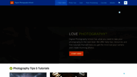 What Digital-photography-school.com website looks like in 2024 