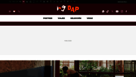 What Directoalpaladar.com website looks like in 2024 