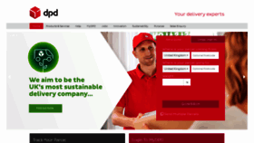 What Dpd.co.uk website looked like in 2024 (2 years ago)