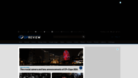 What Dpreview.com website looks like in 2024 