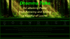What Dhammatalks.net website looks like in 2024 