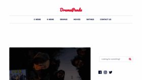 What Dramapanda.com website looks like in 2024 