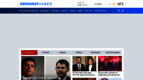 What Demokrathaber.org website looks like in 2024 