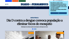 What Diariodepernambuco.com.br website looks like in 2024 
