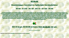 What Dusd.de website looks like in 2024 