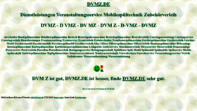 What Dvmz.de website looks like in 2024 