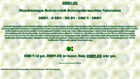 What Dbbn.de website looks like in 2024 