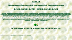 What Dcmh.de website looks like in 2024 