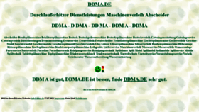What Ddma.de website looks like in 2024 