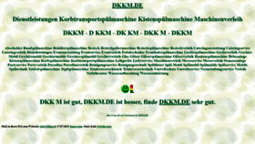 What Dkkm.de website looks like in 2024 