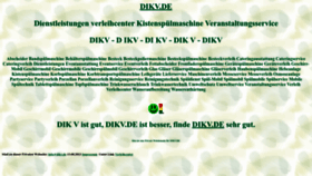 What Dikv.de website looks like in 2024 