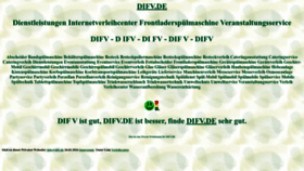 What Difv.de website looks like in 2024 