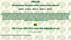 What Dmcl.de website looked like in 2024 (2 years ago)