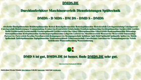 What Dmds.de website looks like in 2024 