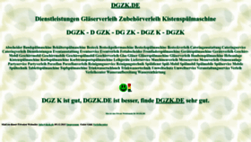What Dgzk.de website looks like in 2024 