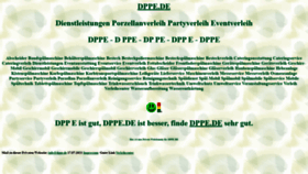 What Dppe.de website looks like in 2024 