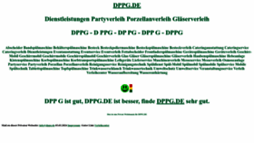 What Dppg.de website looked like in 2024 (1 year ago)