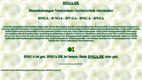 What Dnga.de website looks like in 2024 
