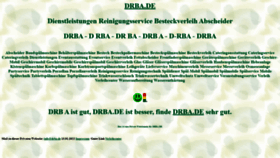 What Drba.de website looks like in 2024 