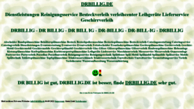 What Drbillig.de website looks like in 2024 