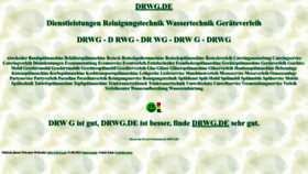 What Drwg.de website looks like in 2024 