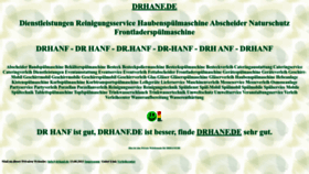 What Drhanf.de website looks like in 2024 