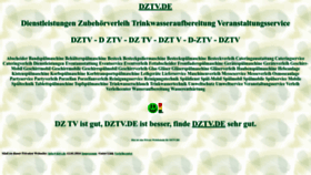 What Dztv.de website looks like in 2024 
