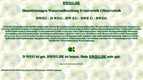 What Dweg.de website looked like in 2024 (2 years ago)