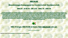 What Drgm.de website looks like in 2024 