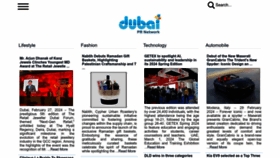 What Dubaiprnetwork.com website looks like in 2024 