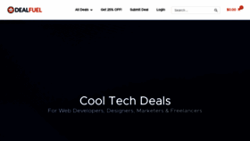 What Dealfuel.com website looks like in 2024 