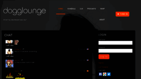 What Dogglounge.com website looks like in 2024 
