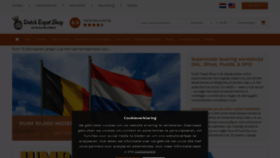What Dutchexpatshop.com website looks like in 2024 
