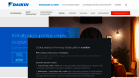 What Daikin.pl website looks like in 2024 