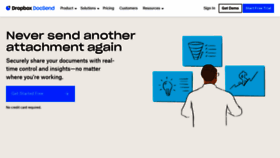 What Docsend.com website looks like in 2024 