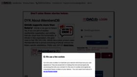 What Dacdb.com website looks like in 2024 