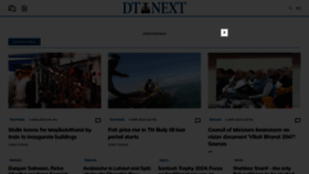 What Dtnext.in website looks like in 2024 