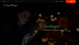 What Docmagic.com website looks like in 2024 