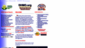 What Dhmo.org website looks like in 2024 