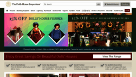 What Dollshouse.com website looks like in 2024 