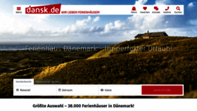 What Dansk.de website looked like in 2024 (2 years ago)